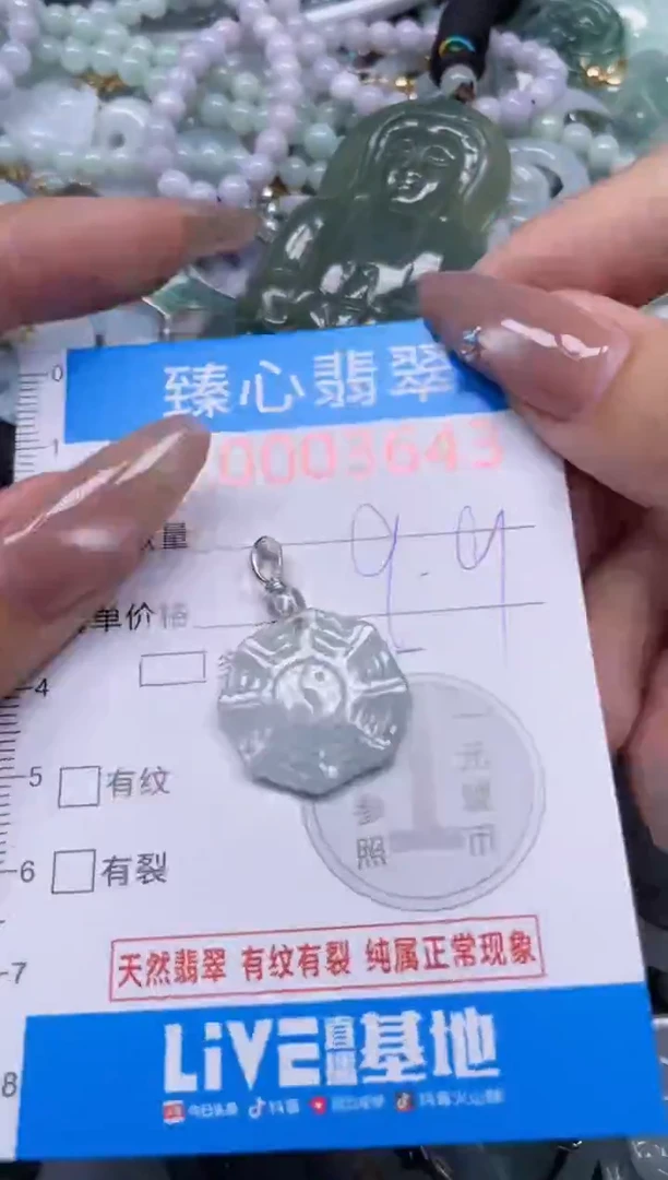 颈饰未镶嵌翡翠3643