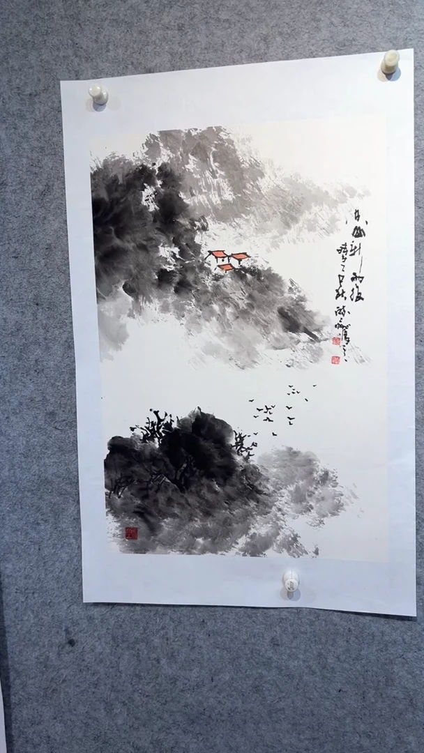 国画B****n张自学水墨画30