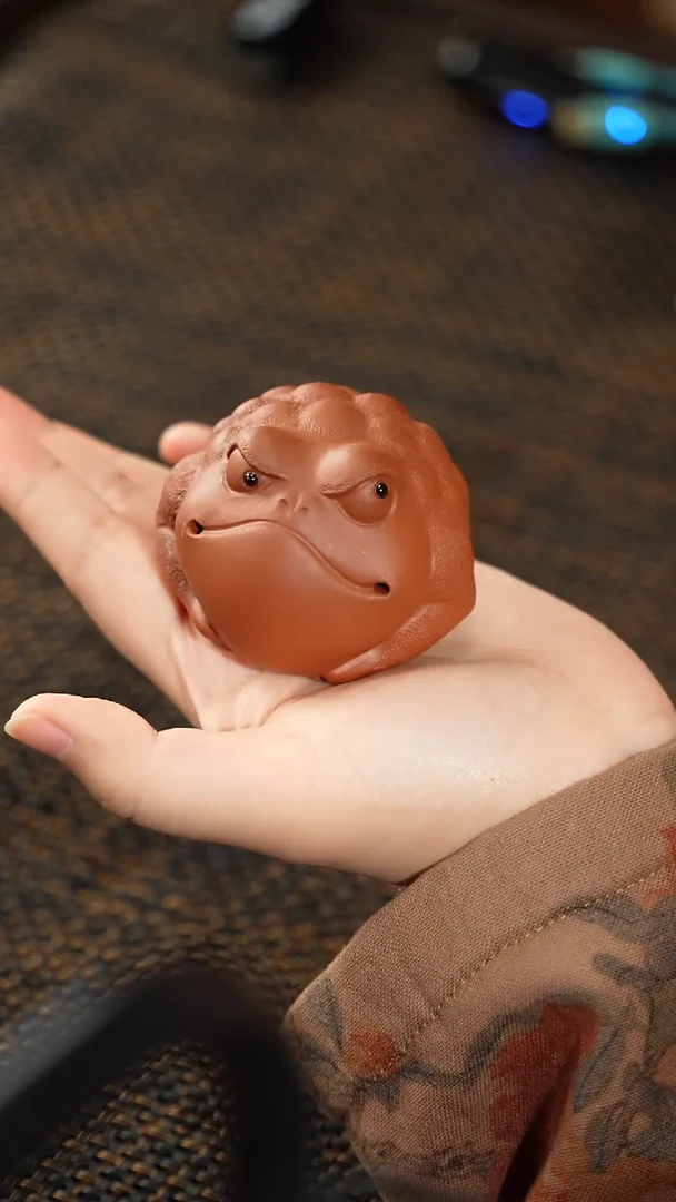 【闪购商品】紫砂茶杯福利紫砂红右金蟾