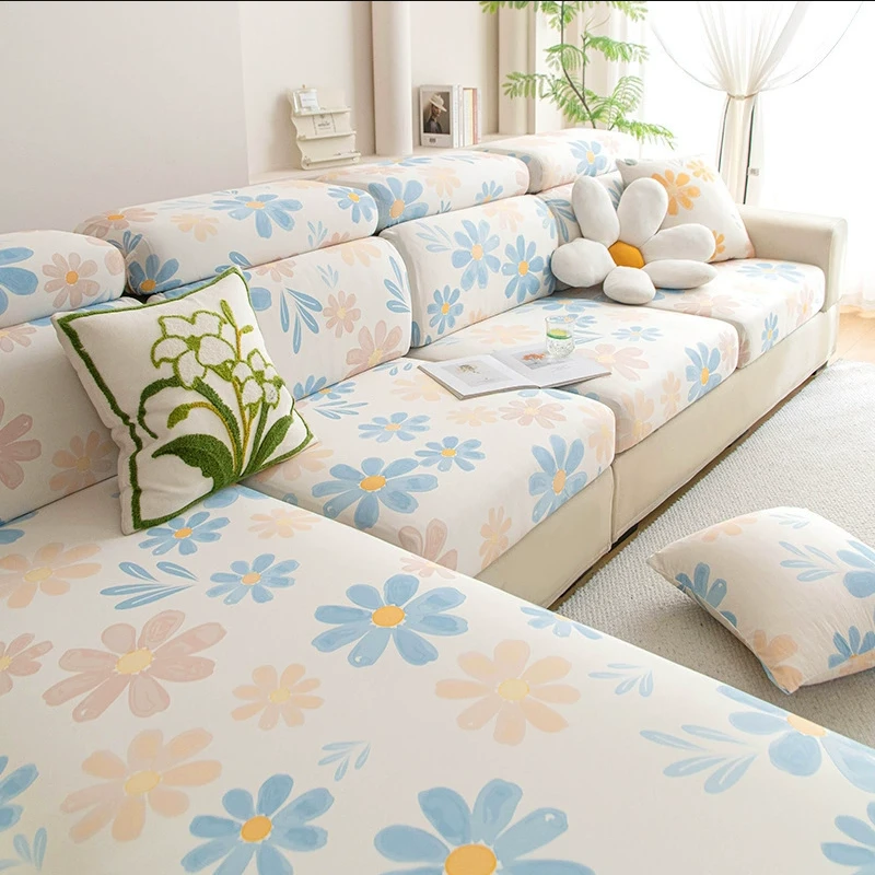 冰丝夏季沙发套罩全包万能新款四季通用2025凉感防滑防猫抓盖布
