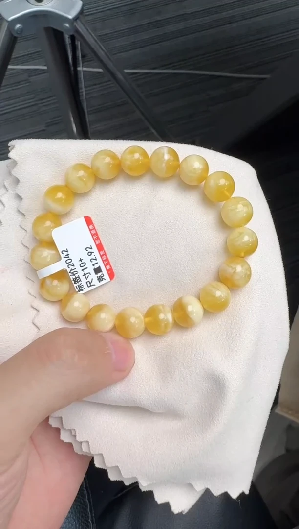 未镶嵌琥珀手串蜜蜡手串