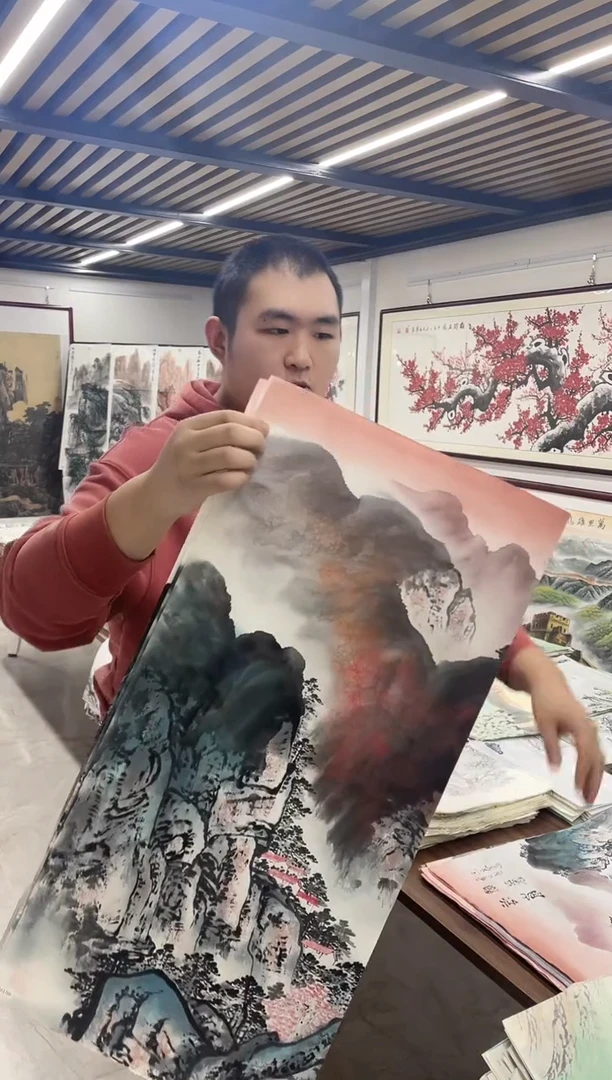 国画阿豪专属补贴-泼彩随机