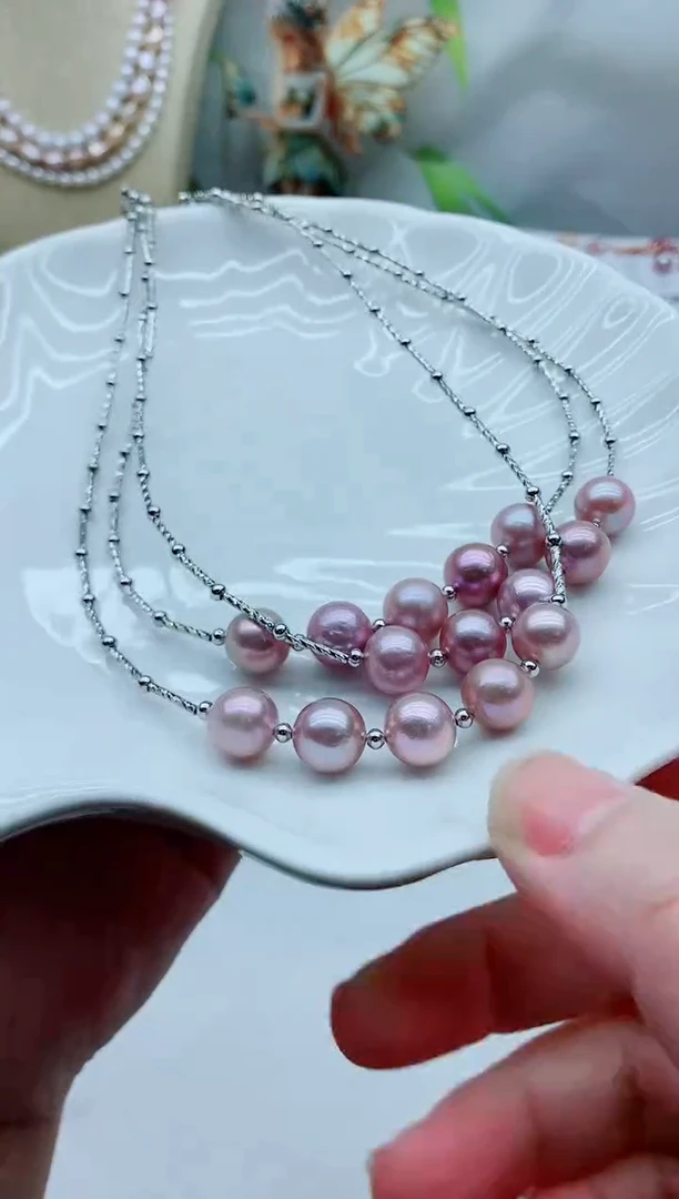 颈饰未镶嵌淡水珍珠多样性发其一【非无瑕】