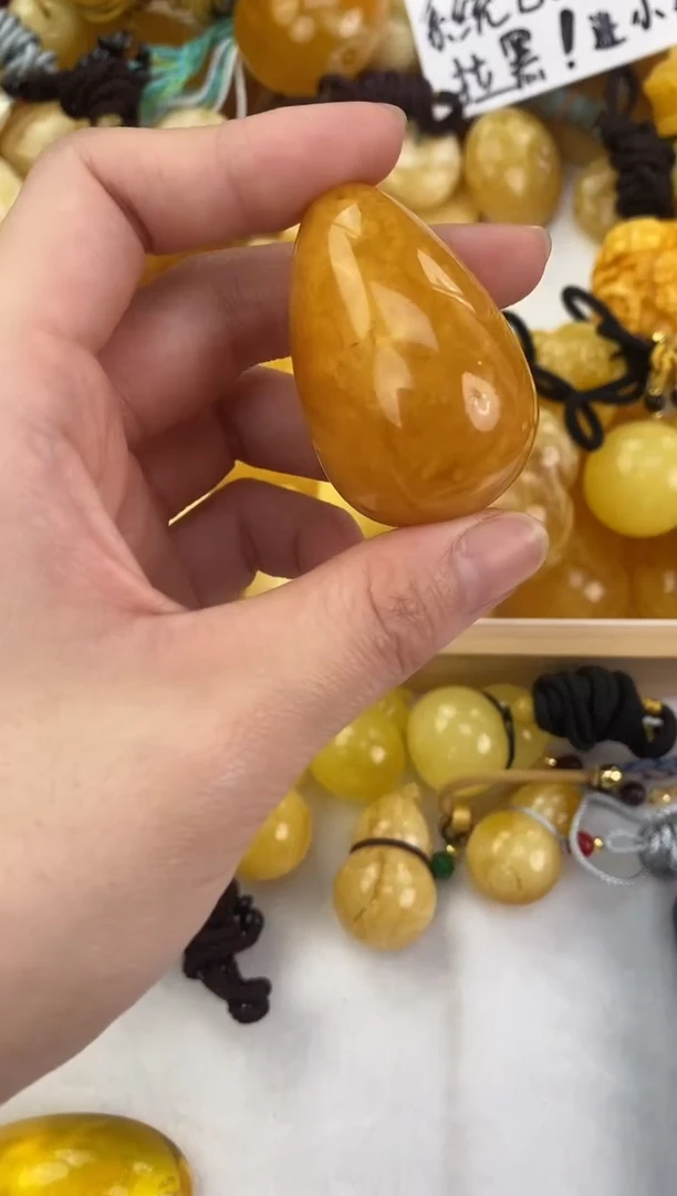 裸石琥珀未镶嵌天然琥珀蜜蜡