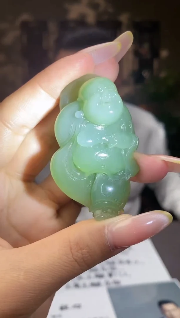 和田玉未镶嵌颈饰C189