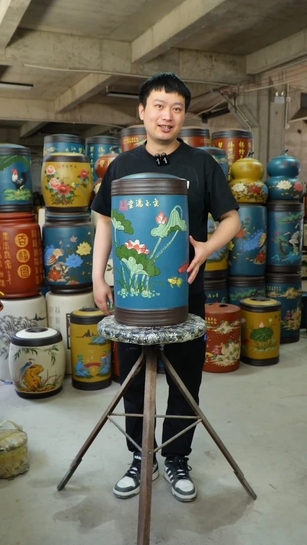 宜兴原矿紫砂茶叶罐