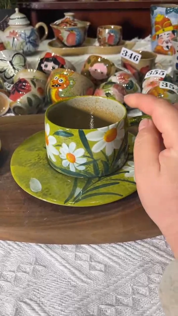【闪购商品】杯景德镇老陶泥咖啡杯