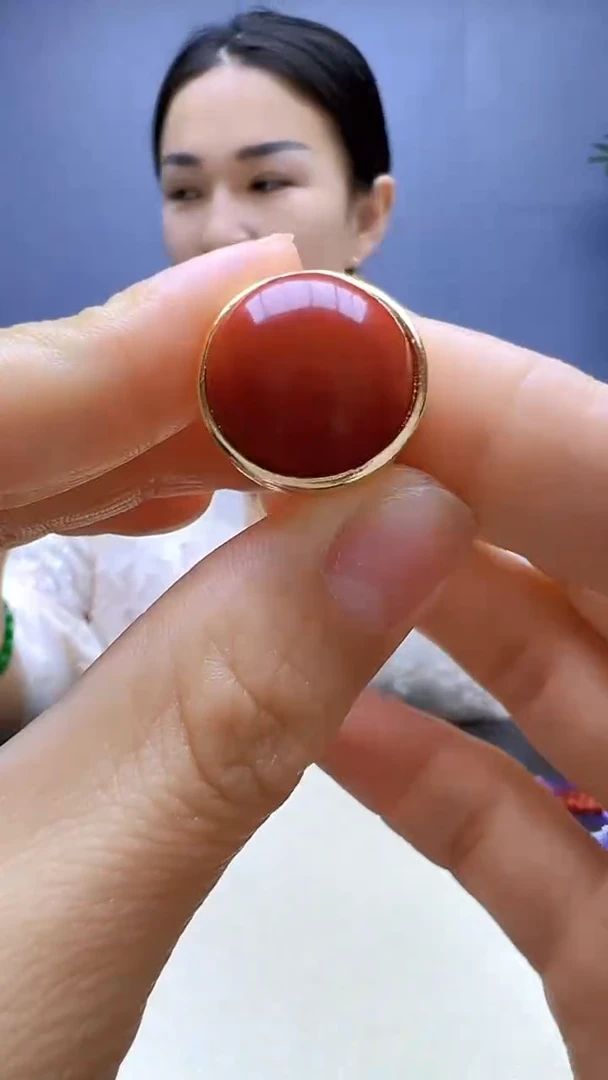 高货红色丹丹diy颈饰