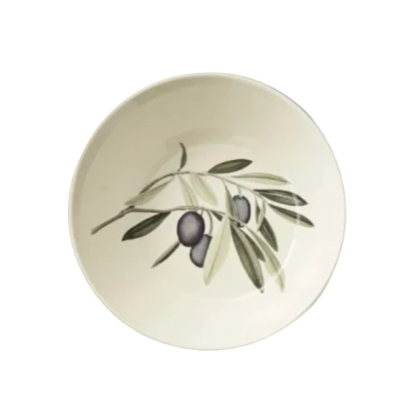 【WS家】22*6CM 威廉黑加仑汤盘 家用陶瓷圆盘 欧式沙拉盘 礼盒装