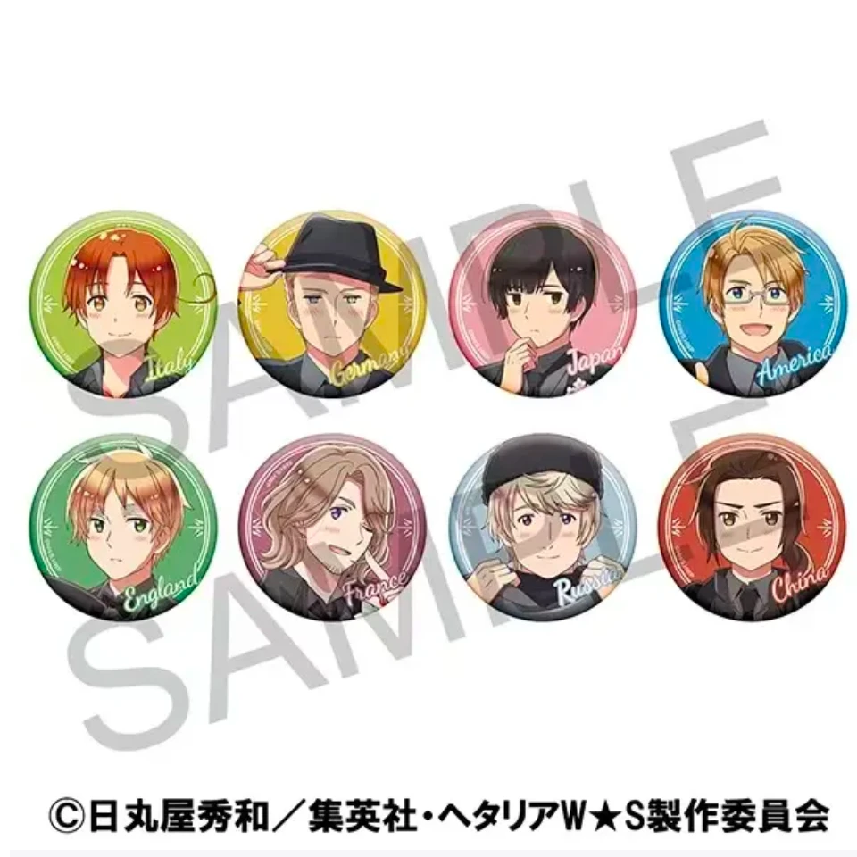 黑塔利亚黑西服西装徽章吧唧