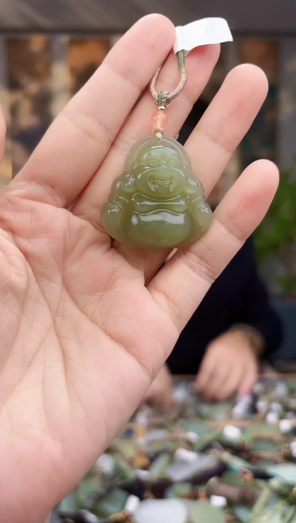 未镶嵌和田玉挂件拍一发一