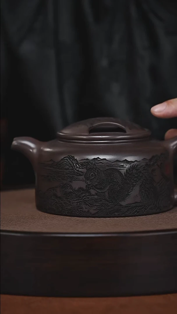 茶壶紫砂原矿紫砂壶