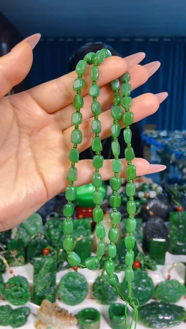 和田玉未镶嵌挂件1