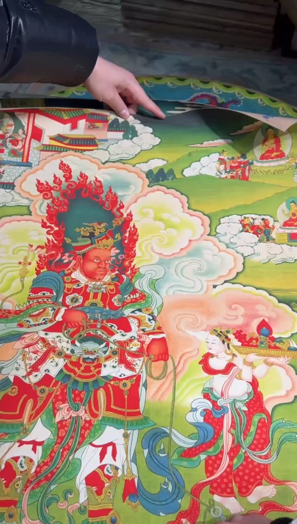 卷轴画卷轴画奥奥的唐卡