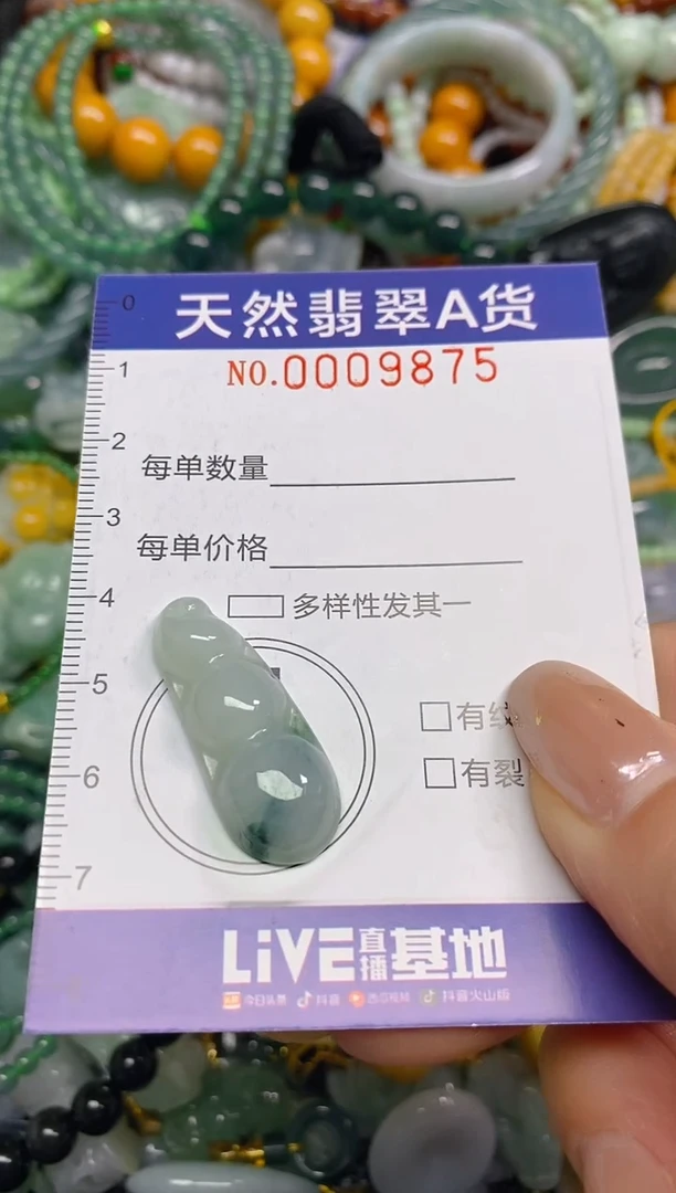 颈饰未镶嵌翡翠闪购0009875