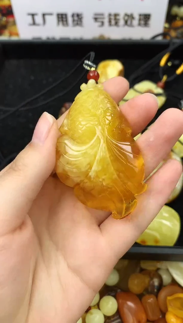 【闪购商品】琥珀珠宝奇石未镶嵌21