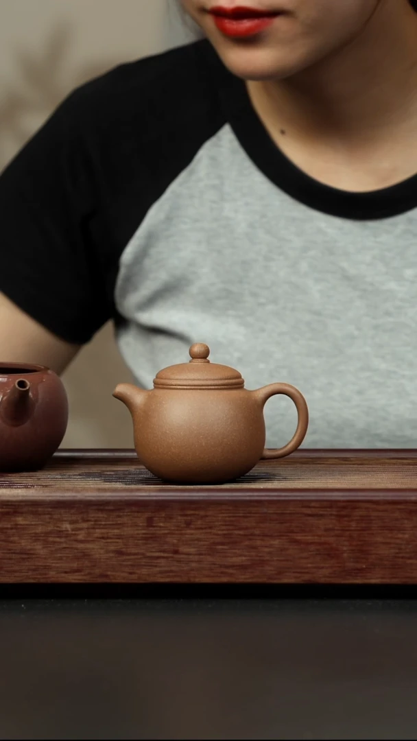 紫砂茶壶老段 小匏樽 全手工