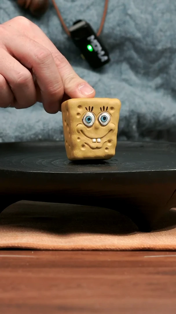 【闪购商品】紫砂茶宠茶宠-海绵宝宝