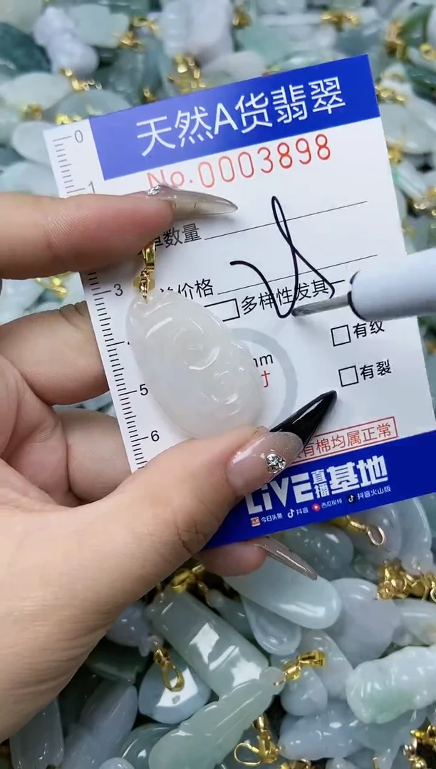 【闪购商品】翡翠颈饰未镶嵌天然A货翡翠