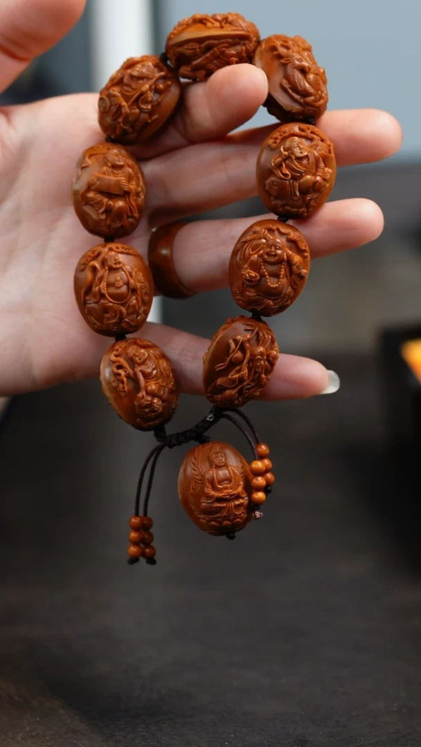 【闪购商品】橄榄核手串/手链宋梅英十八罗汉