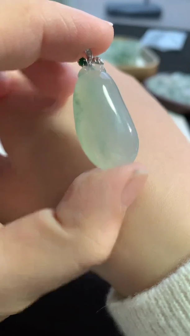 未镶嵌挂件翡翠瓜瓜F1621-81