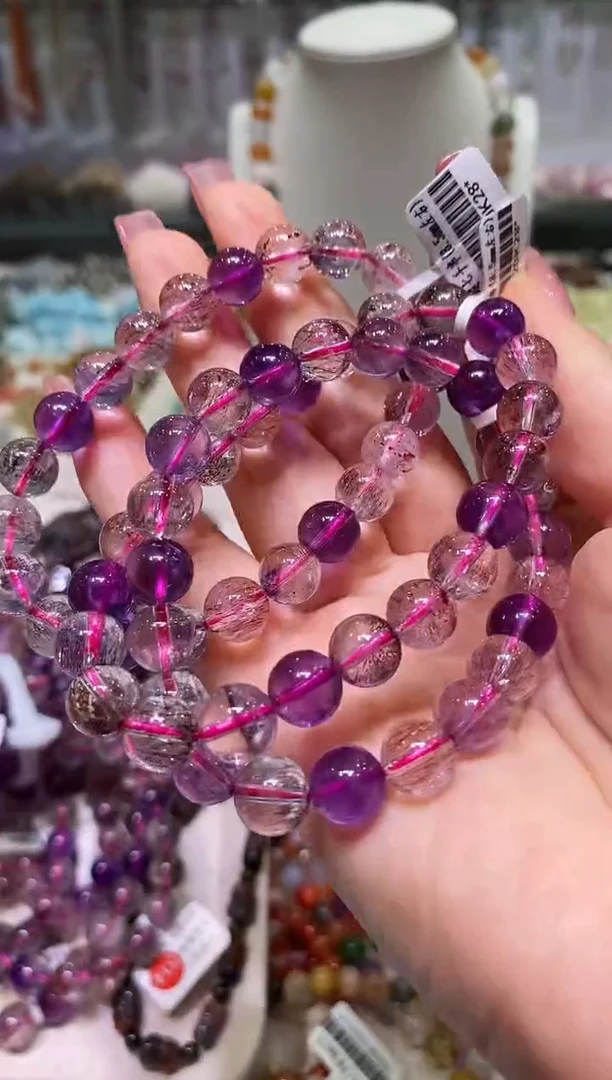 未镶嵌手链水晶多样性发其一超七8.5+