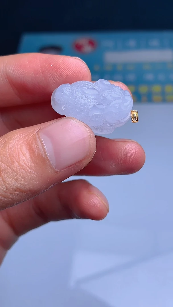 定制翡翠18K金镶嵌AF002099