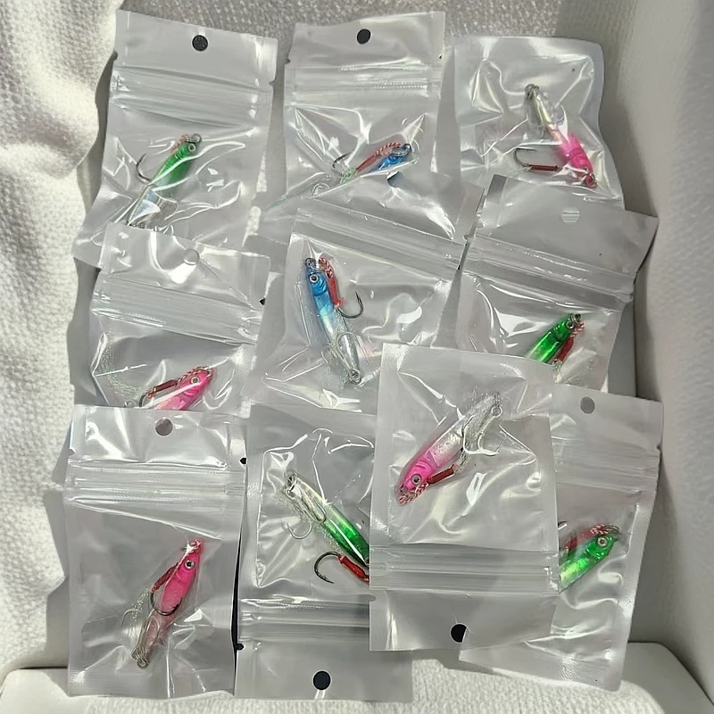 微瑕清仓-铁板12枚  金属路亚饵远投仿真水面淡水海钓假饵