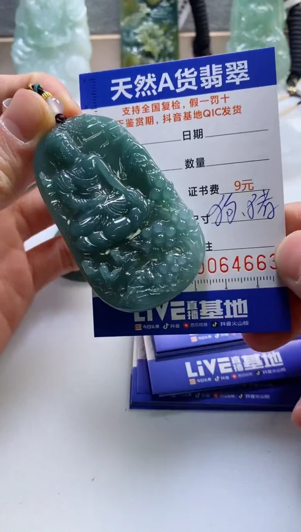 【闪购商品】翡翠挂件未镶嵌