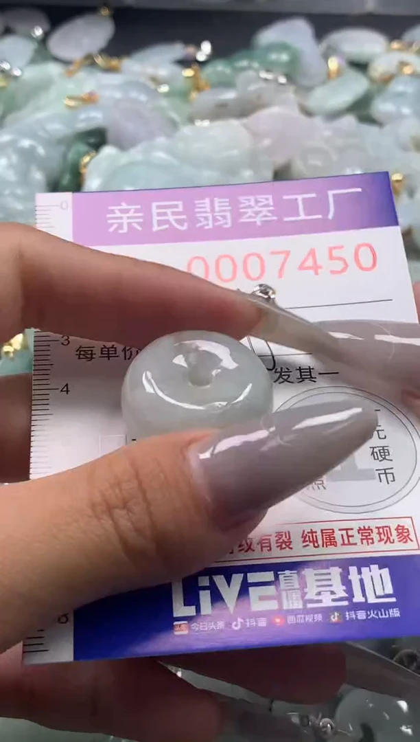 颈饰未镶嵌翡翠7450