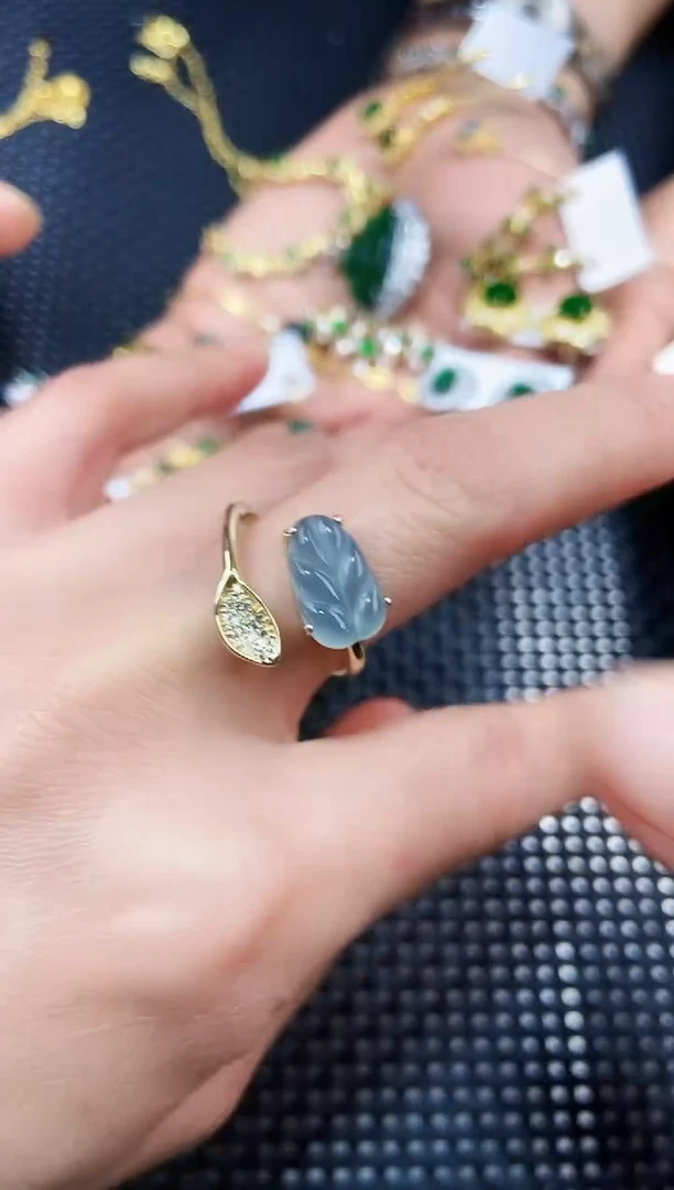 【闪购商品】翡翠戒指未镶嵌11111111