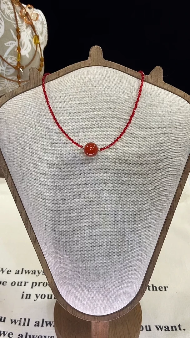 项链钛钢淡水珍珠668