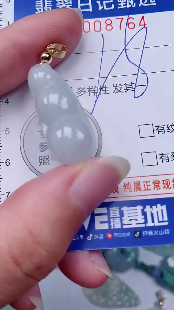 翡翠未镶嵌颈饰00008764