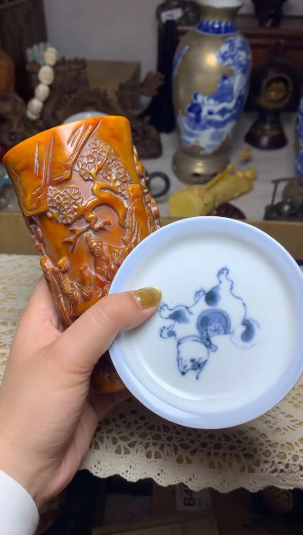 紫砂盖碗瓷器默认微瑕瓷器