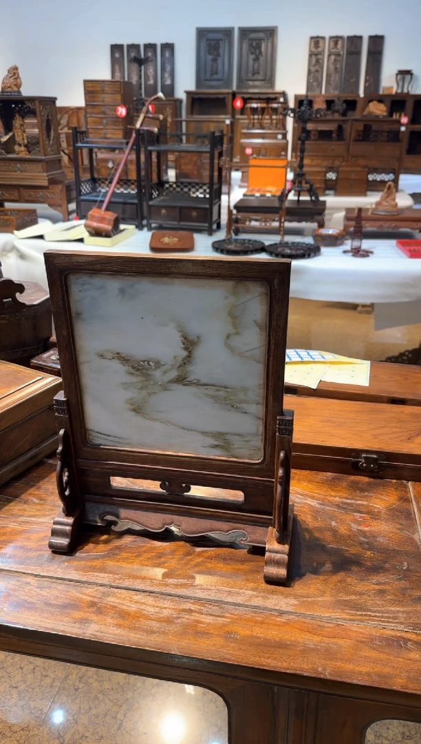 【闪购商品】木黄  活拆  插屏  云石