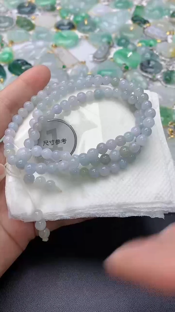 颈饰未镶嵌翡翠天然缅甸A货百元以上9元证书费自理