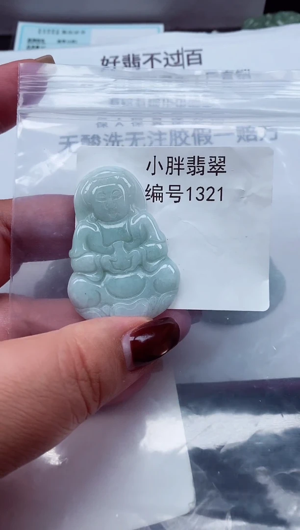 颈饰未镶嵌翡翠缅甸天然A货翡翠1321