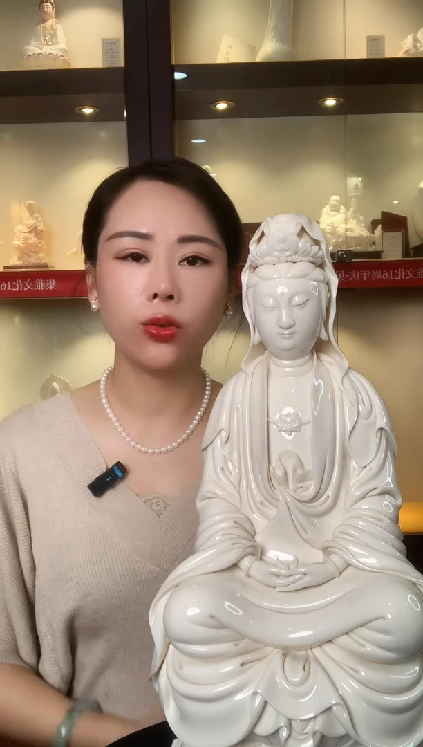 摆件庄少卿黄明玉圣观音