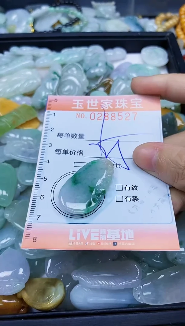 翡翠未镶嵌颈饰闪购0288527