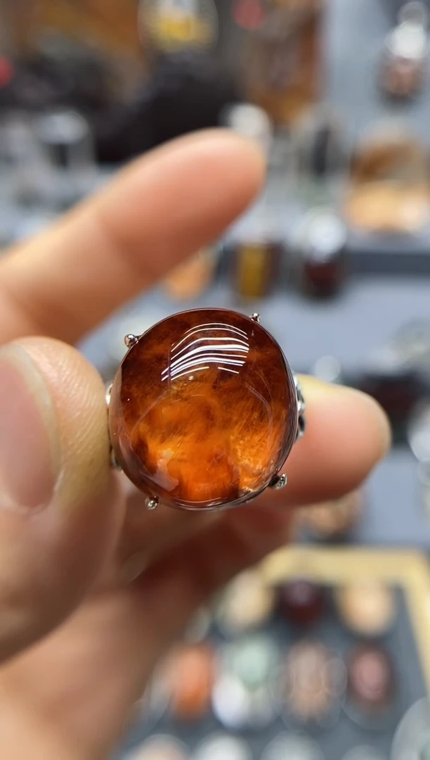 【闪购商品】水晶戒指银S925镶嵌水晶水晶