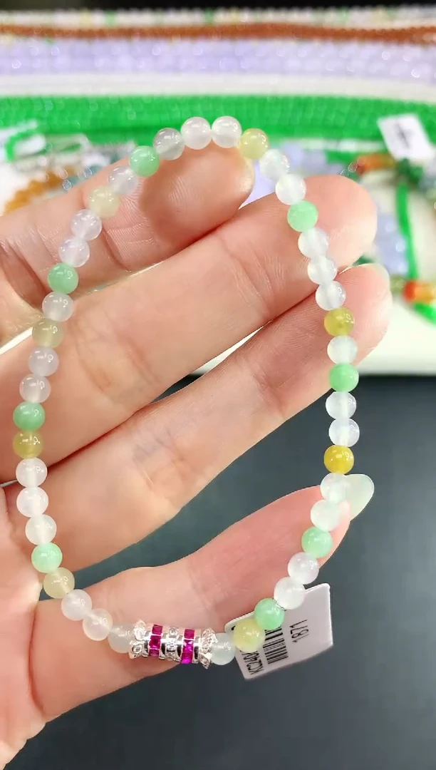 未镶嵌手串翡翠21|380