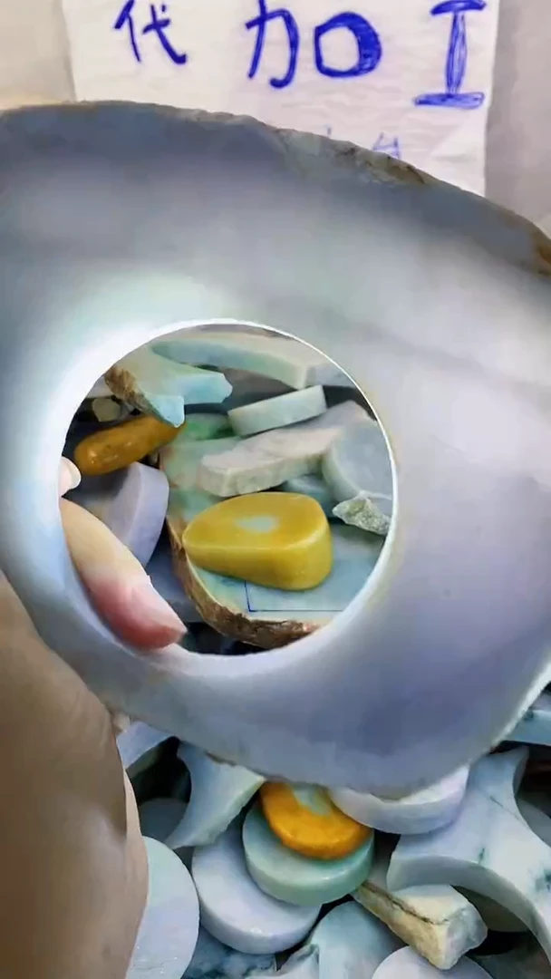 裸石翡翠纯天然翡翠A货56