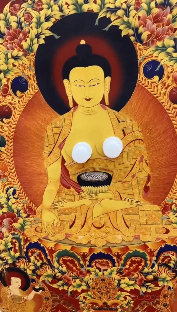 卷轴画唐卡16075