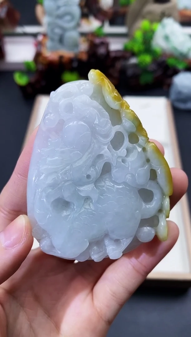 颈饰未镶嵌翡翠天然缅甸A货翡翠