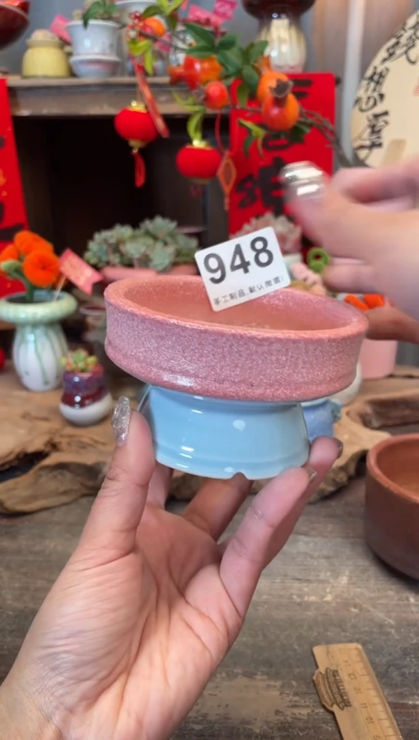 【闪购商品】摆件948知木小芳花盆