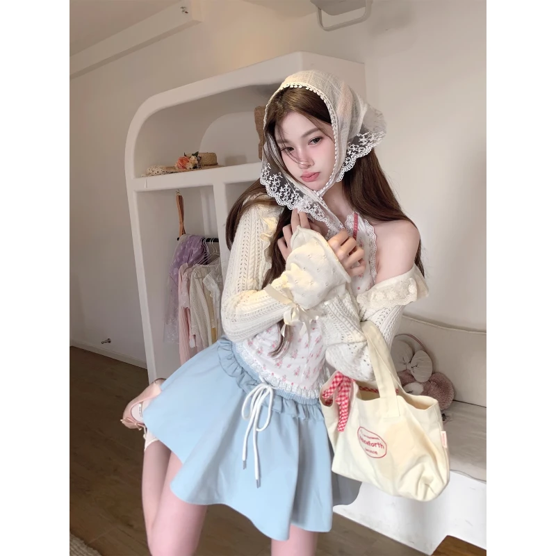 THETURE 现货库存闪电发杏杏奶霜开衫