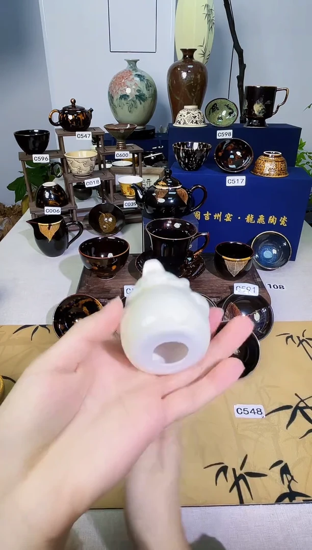 【茶宠猪】吉州窑单盏单杯单个品类