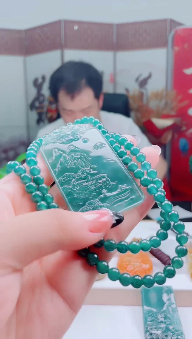 颈饰未镶嵌翡翠多样性发其一78389