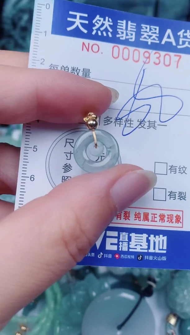 颈饰未镶嵌翡翠00009307