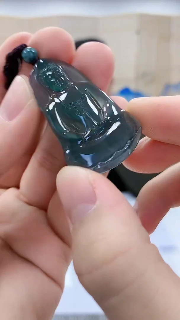 【闪购商品】定制翡翠未镶嵌5152bb-毛货挂件78